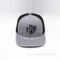 Markenstil Mesh grau gestickter Trucker Hut